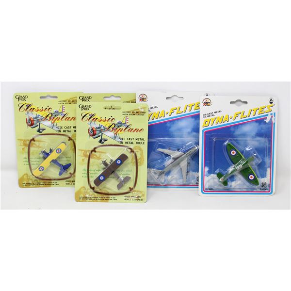 BOX OF ASSORTED AIRPLANES DIECAST