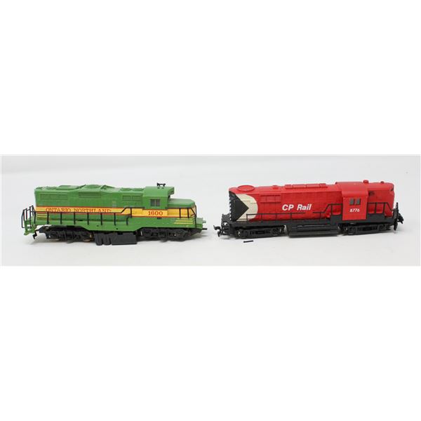 HO ONTARIO PACIFIC AND CO TRAIN ENGINES PROJECTS