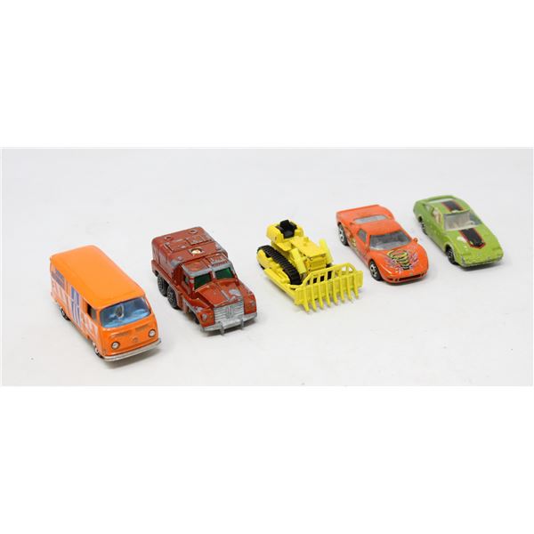 VINTAGE TOY CAR LOT ASSORTED