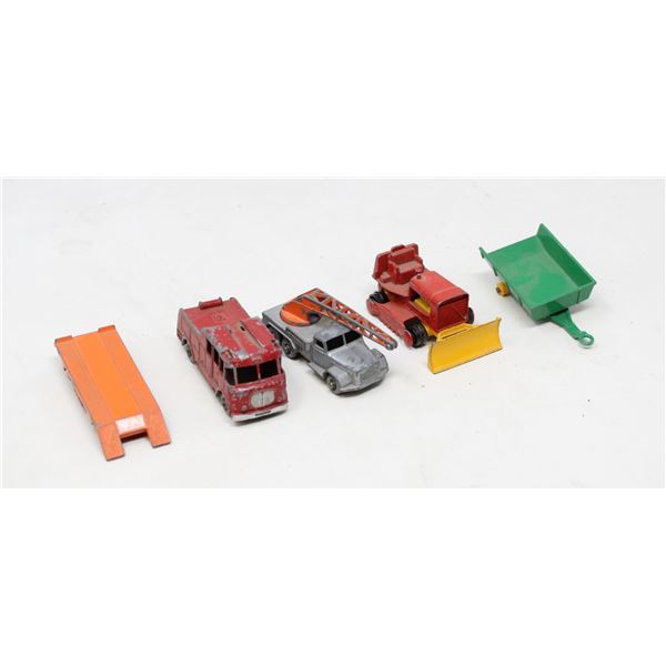 1950S MATCHBOX VEHICLE LOT TRUCKS