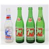Image 1 : LOT OF FOUR ANTIQUE SODA BOTTLES