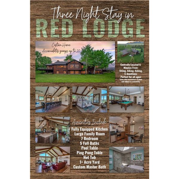 Red Lodge Weekend Cabin Stay
