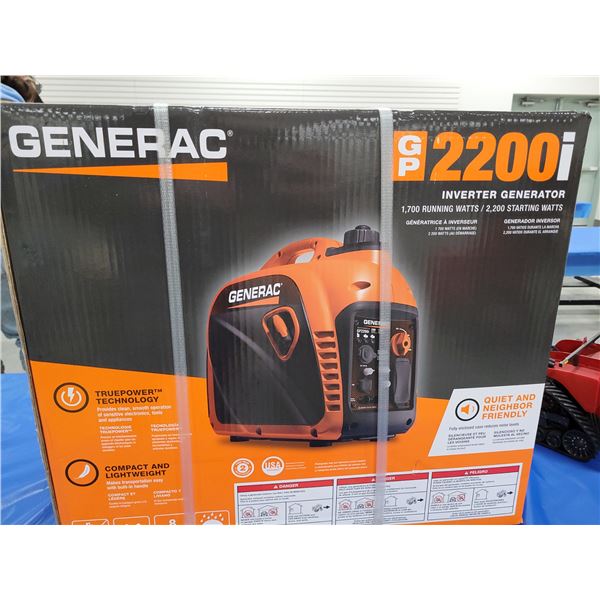 Generac GP2200 Generator, 1700 watts