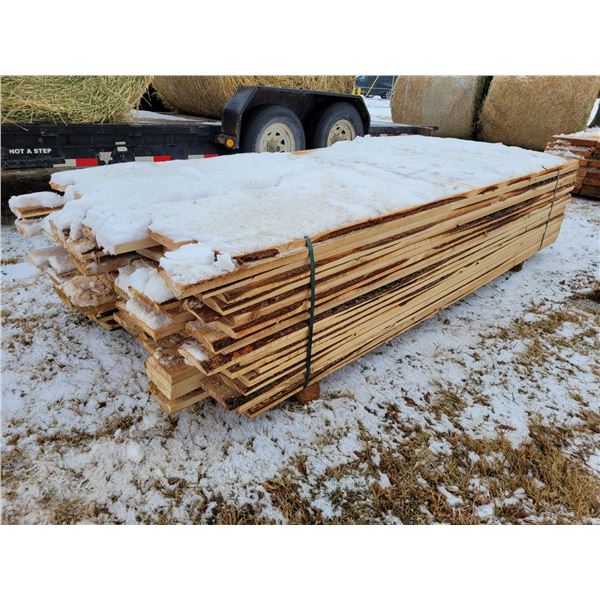 Rough cut windbreak lumber, 1x6x8 fir, 160 ct.