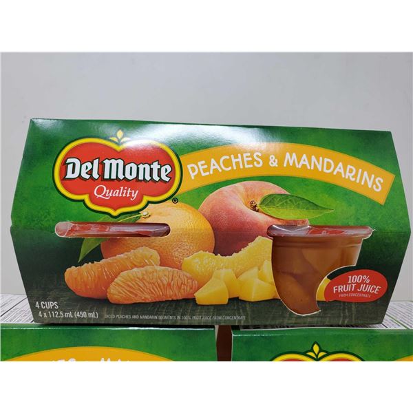 Del Monte Peaches & Mandarins (3 x 4 x 450ml)