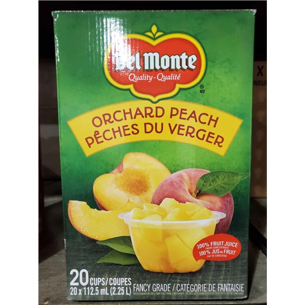Del Monte Orchard Peach Cups (20 x 112.5ml)