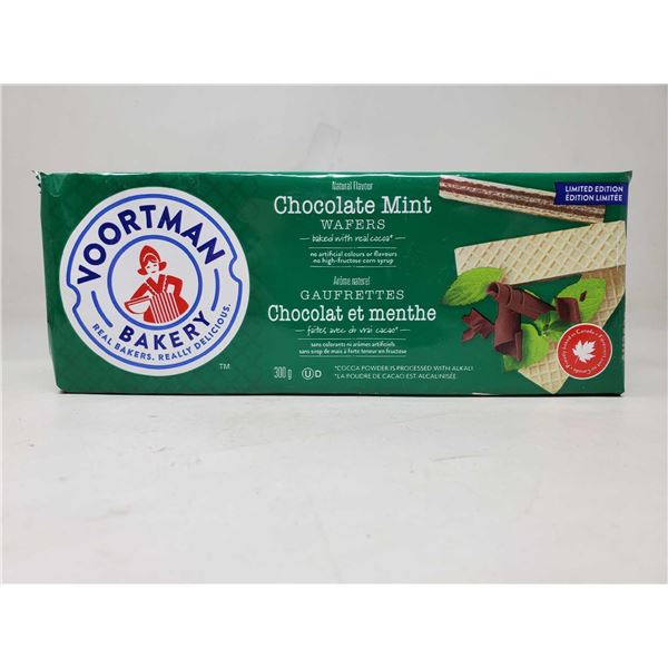Voortman Bakery Chocolate Mint Wafers (6 x 300g)