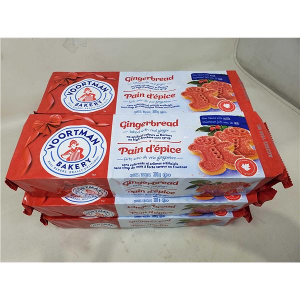 Voortman Bakery Gingerbread Cookies (6 x 300g)