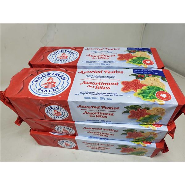 Voortman Bakery Assorted Festive Cookies (6 x 300g)