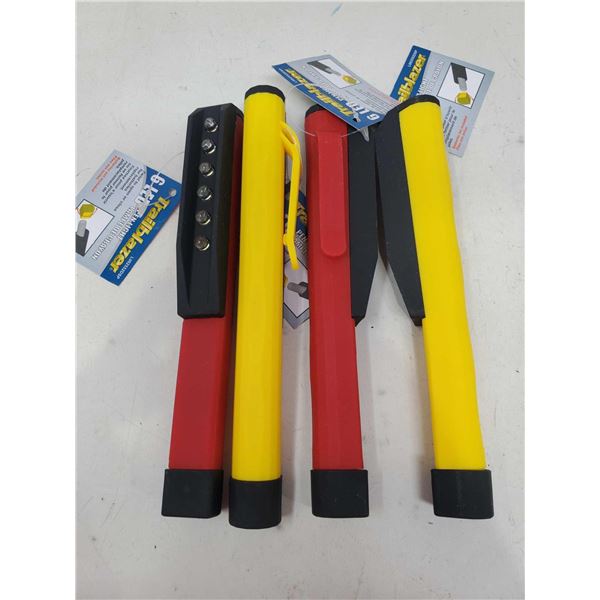 Trailblazer 6 LED Pen Light Lamps (4ct)