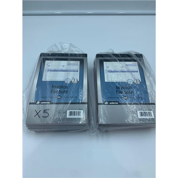 Invoice Pads (5 x 50)