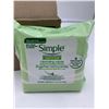 Image 1 : Simple Makeup Cleansing Wipes (5 x 25)