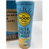 Image 1 : The Good Crisp Company Salt Vinegar Potato Crisps (8 x 160g)