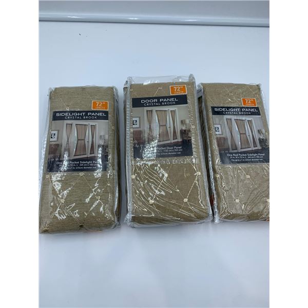 Crystal Brook Door Panel (3- 52in x 72in)