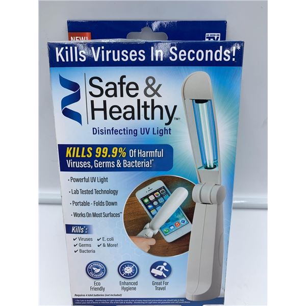 Safe & Healthy Disinfecting UV Light