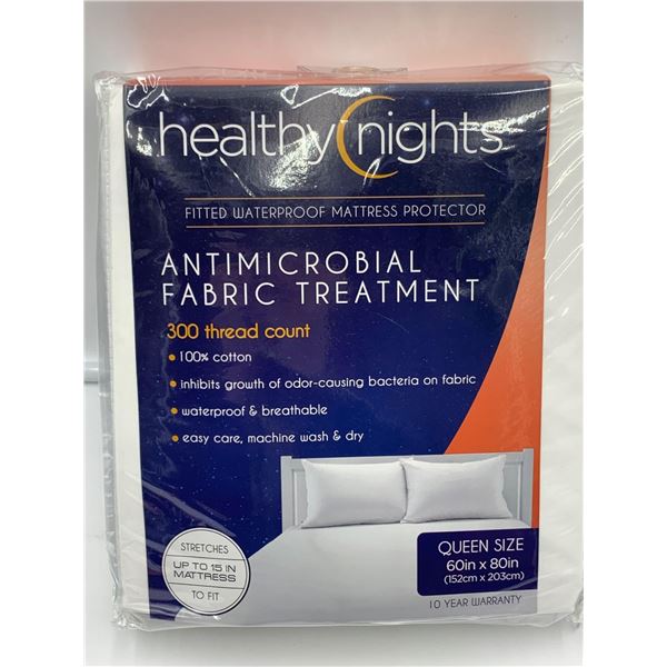 Healthy Nights Antimicobial Fabric Treatment- Queen Size (60in x 80in)