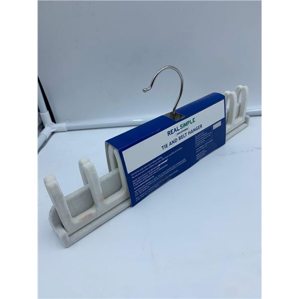 Real Simple Tie & Belt Hanger (3ct)