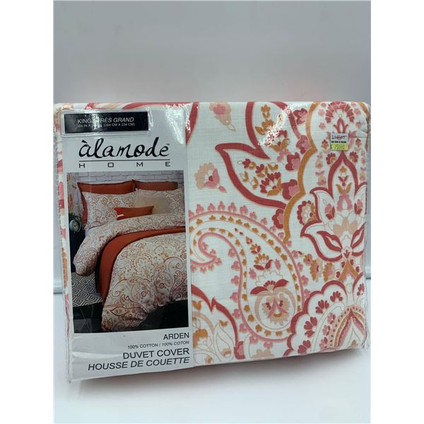 Alamode Home Duvet Cover- King (104in x 92in)