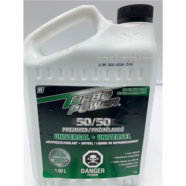 Turbo Power 50/50 Antifreeze/Coolant (1.89L)