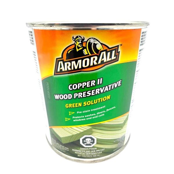 LOONIE LIQUIDATION - Armor All Copper II wood Preservative 946ml can