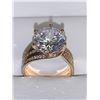 Image 1 : Vera Style 2.0 Carat Brilliant Cut Solitaire Ladies 14K G.P. Engagement ring size 7