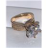 Image 3 : Vera Style 2.0 Carat Brilliant Cut Solitaire Ladies 14K G.P. Engagement ring size 7