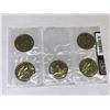 Image 1 : Canada Mint Issued - Lucky Loonie 5 Pack 2012 OLYMPIC Circulation Coin Set mint sealed