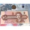 Image 4 : Canada Mint Issued - 1996 Changing Timed Limited Edition issue #007742 Canada two dollar bill and Lo