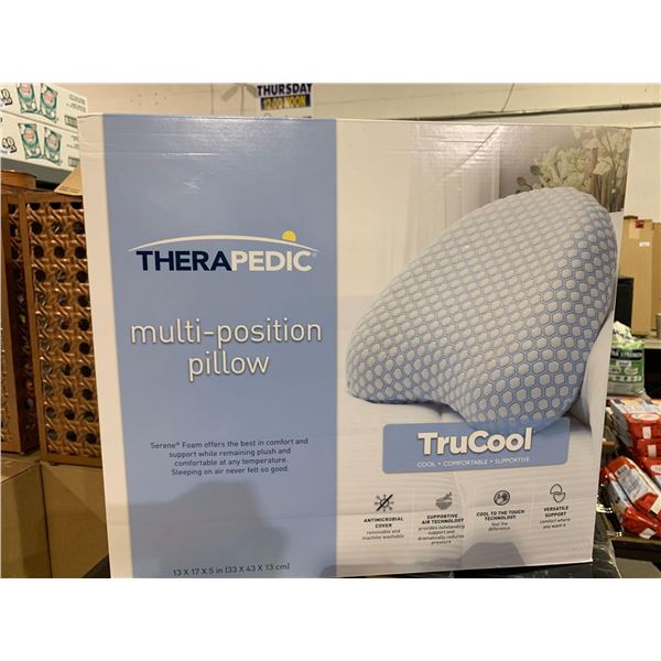 NEW Therapedic multi position TruCool Pillow