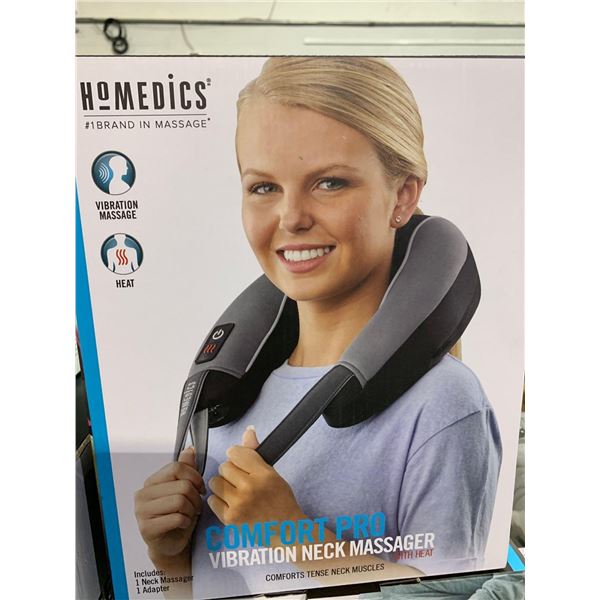 NEW Homedics Comfort Pro vibration heated neck massager