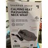 Image 1 : NEW Sharper Image calming heat massaging neck wrap