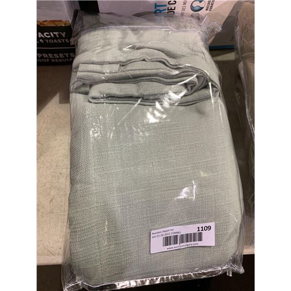 NEW Bee & Willow Sky Grey 95" Black out panel