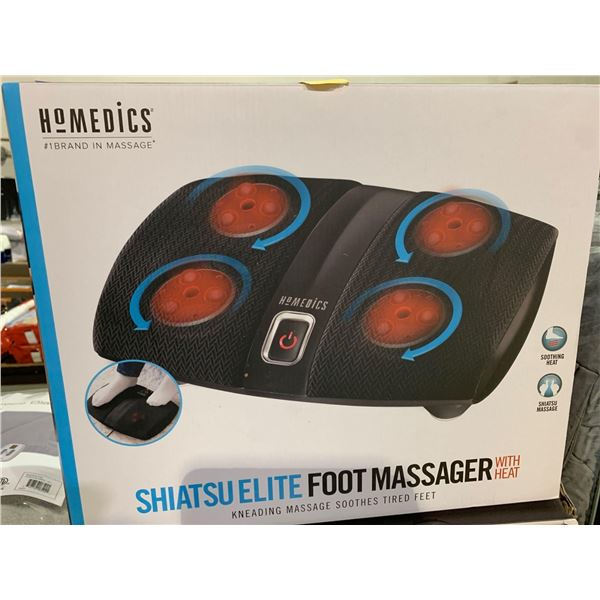 NEW Homedics Shiatsu Heated Hoot Massager
