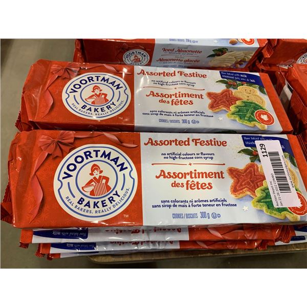 Voortmans assorted cookies lot of 8 x 300g