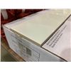 Image 3 : Case lot of ceramic wall tiles white 100mmx400mm