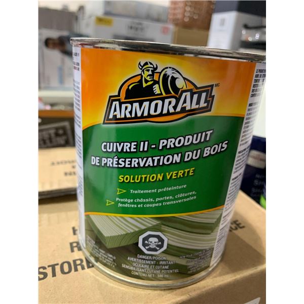 Armor All wood preservative Case lot of 4 x 946ml