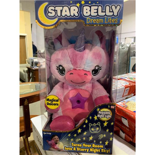 Star Belly Dream Lite projector light stuffy magivcal unicorn