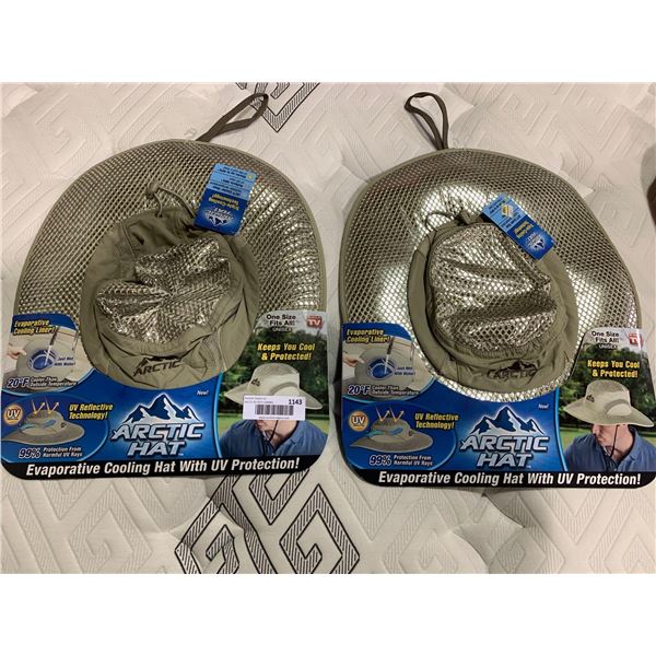 Arctic Hat evaporative cooling hat with UV protection - Lot of 2