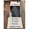 Image 2 : NEW Cozy Mountain memory foam slippers mens 9-10 grey