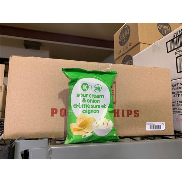 Sour Cream & Onion Chips Case lot 12 x 66g