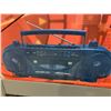Image 2 : NEW Retro dual cassette boom box stereo