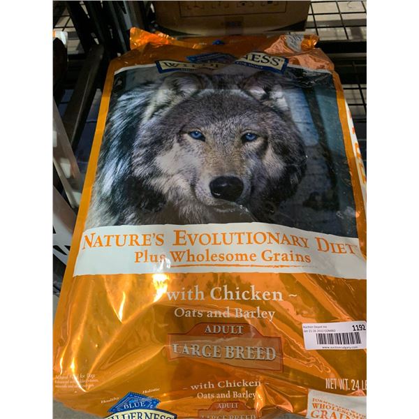 Blue Wilderness Chicken large breed -24Lbs