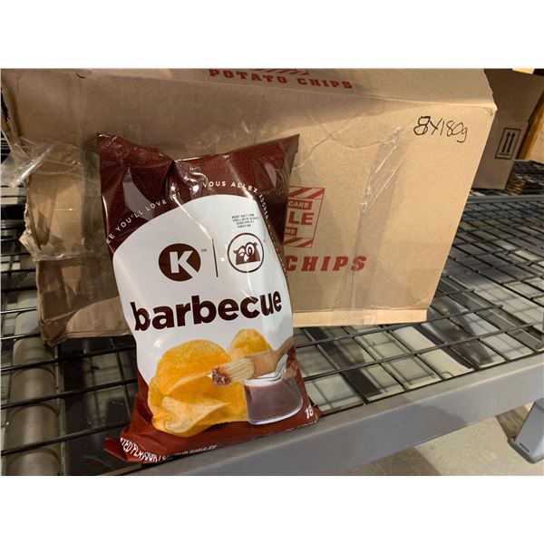 BBQ Chips Case lot of 8 x 180g
