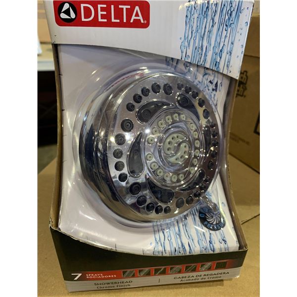 Delta 7 Spray Setting Shower Head