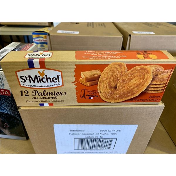 St.Michel Caramel Butter Cookies (12 X 100G)