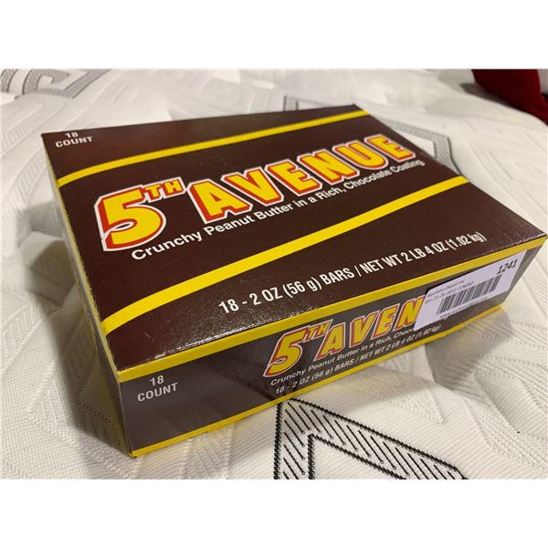 5th Ave Crunchy Peanut Butter Chocolate Bar (18 X 56G)