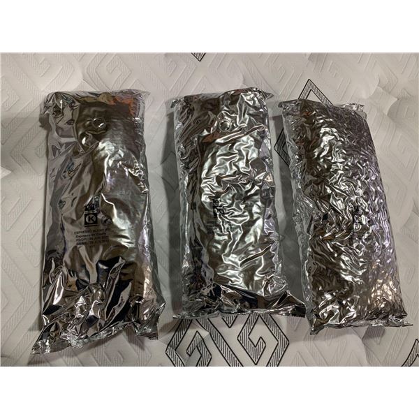 K Brand Espresso Blend Whole Bean Coffee lot of 3 x 2/5Lbs