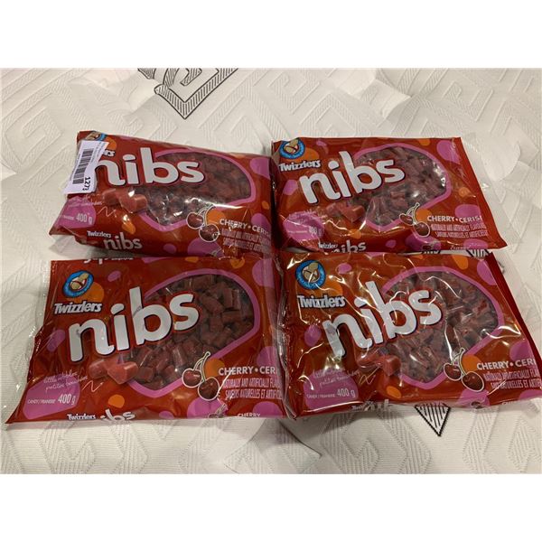 Twizzlers Cherry Nibs Jumbo bags lot of 4 x 400g