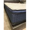 Image 3 : NEW Queen Size Sleep Set includes Leather Headboard, footboard and rails and NEW extra Thick Plush Q