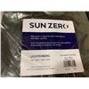 Image 2 : NEW set of Sun Zero Lichtenburg Black out panels Lot of 2